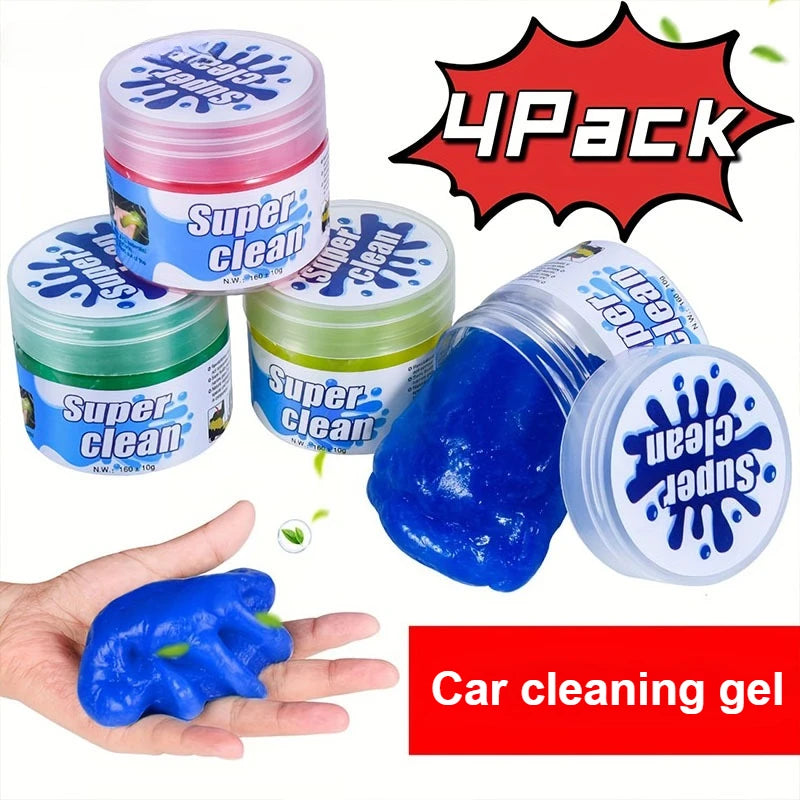 Gel Nettoyant Magique Auto – Anti-Poussière Multi-Surfaces
