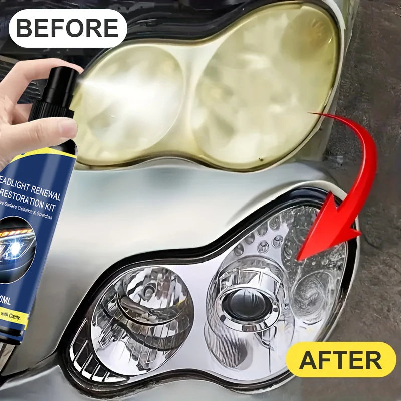 Kit Rénovation Phares Auto – Redonne Clarté et Brillance en 2 Minutes