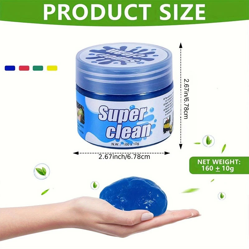 Gel Nettoyant Magique Auto – Anti-Poussière Multi-Surfaces