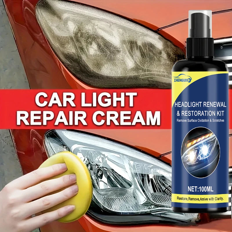 Kit Rénovation Phares Auto – Redonne Clarté et Brillance en 2 Minutes